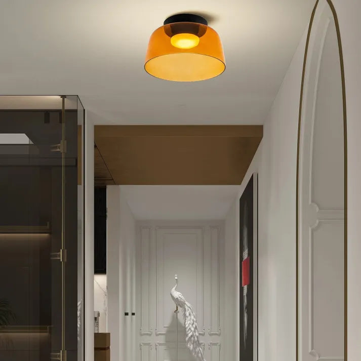 GlassLuxe – Mittelalterliche Deckenlampe