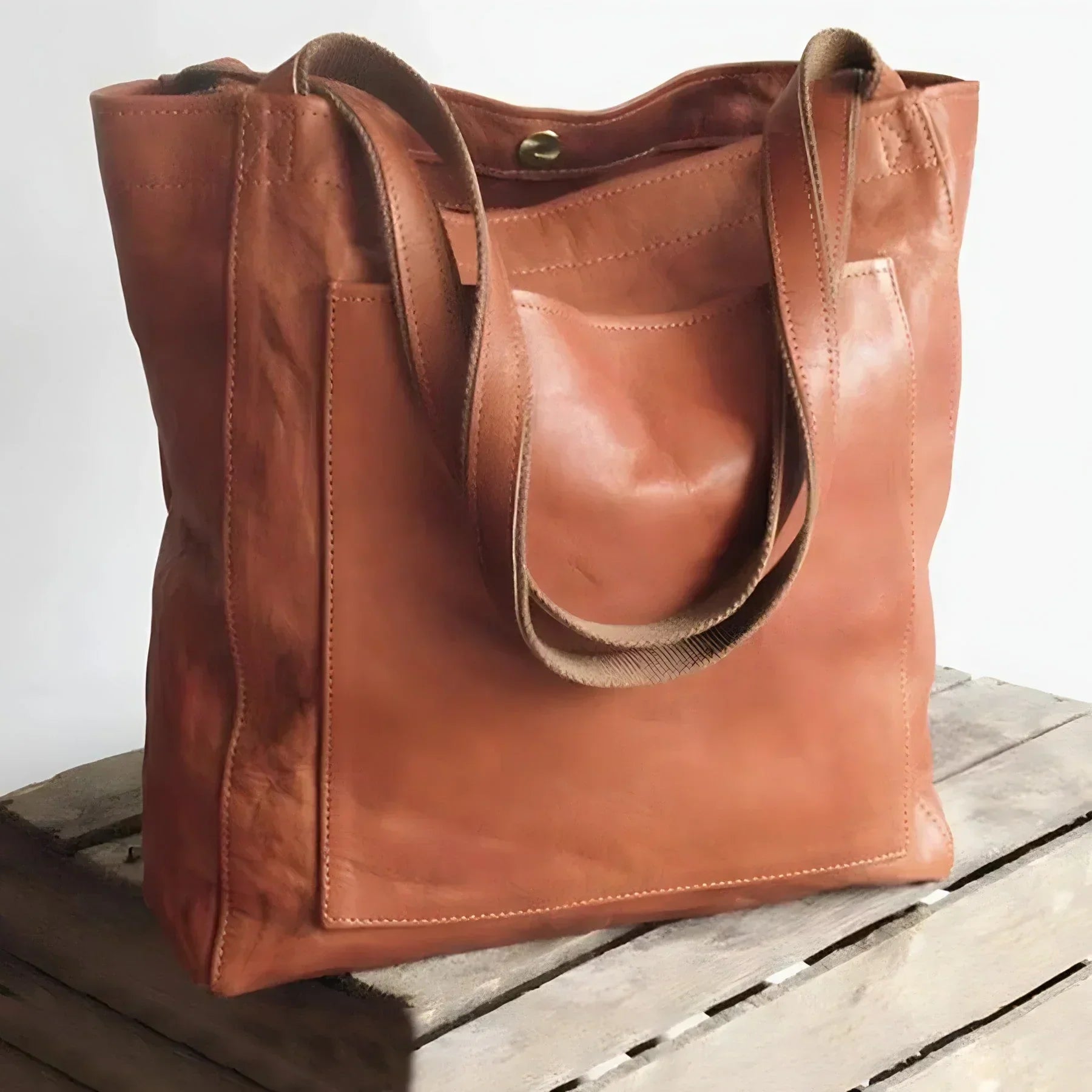 Zoetsak™ | De eye-opener tas | Vintage leren tas