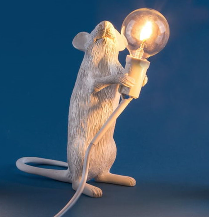 Erleuchtete Maus - Originelle Lampe für Ihr Zuhause: Mauslampe