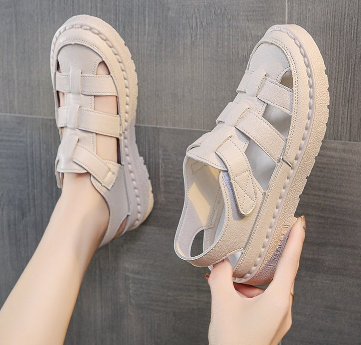 Lena - Mauve comfortable sandals