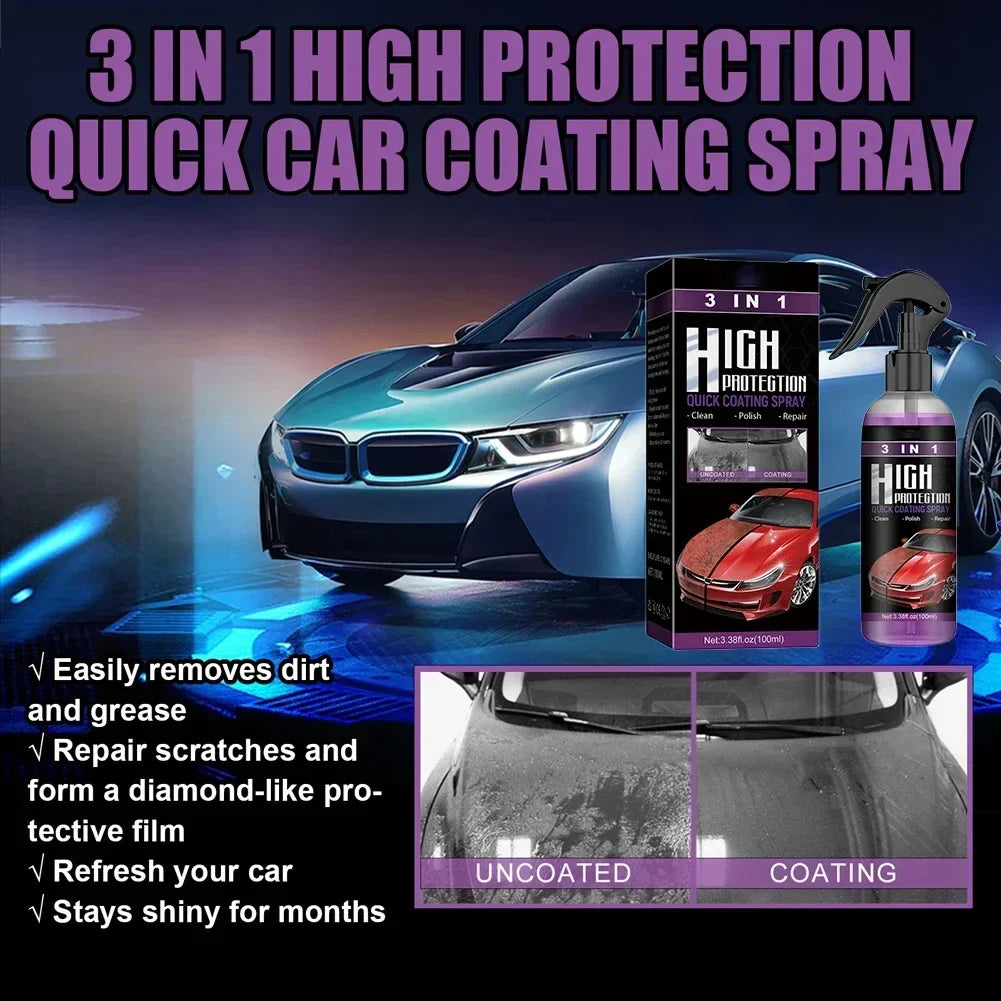 NanoShield™ | Spray céramique pour voiture