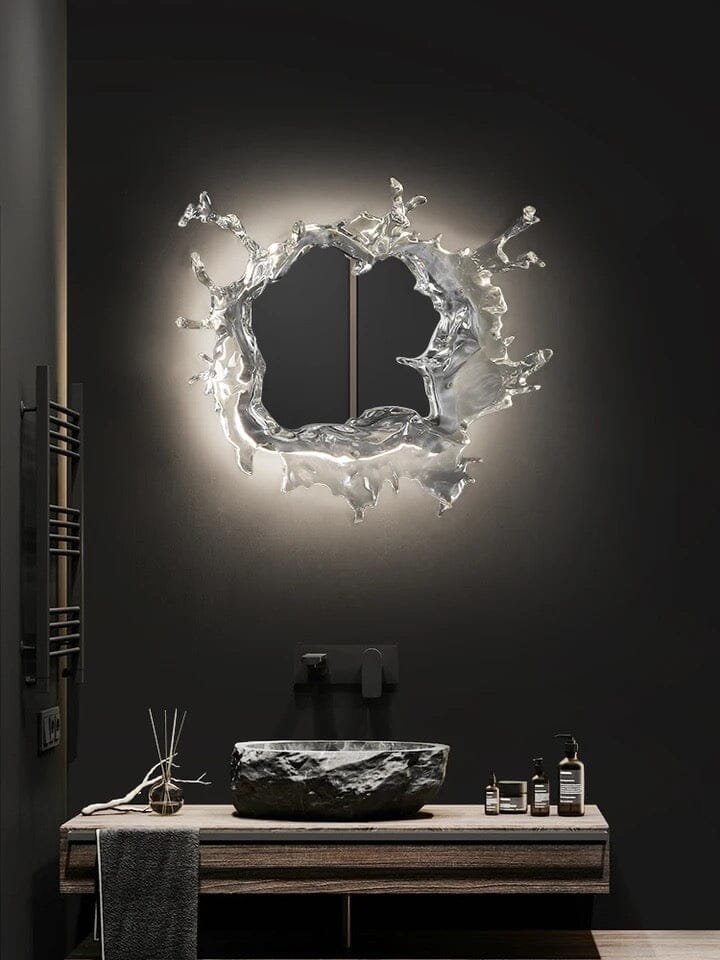 Water Splash LED Mirror lamp