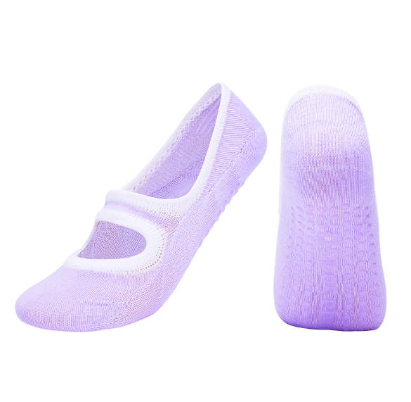 Chaussettes de yoga antidérapantes Grip (2 paires)