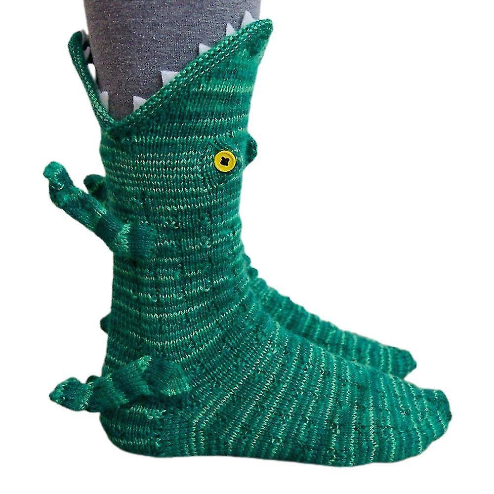 CHAUSSETTES EN TRICOT CROCODILE