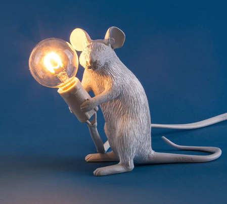 Souris éclairée - Lampe originale pour votre maison : lampe souris