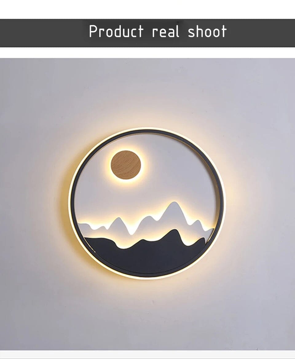 Outdoor Sun Horizon Lamp