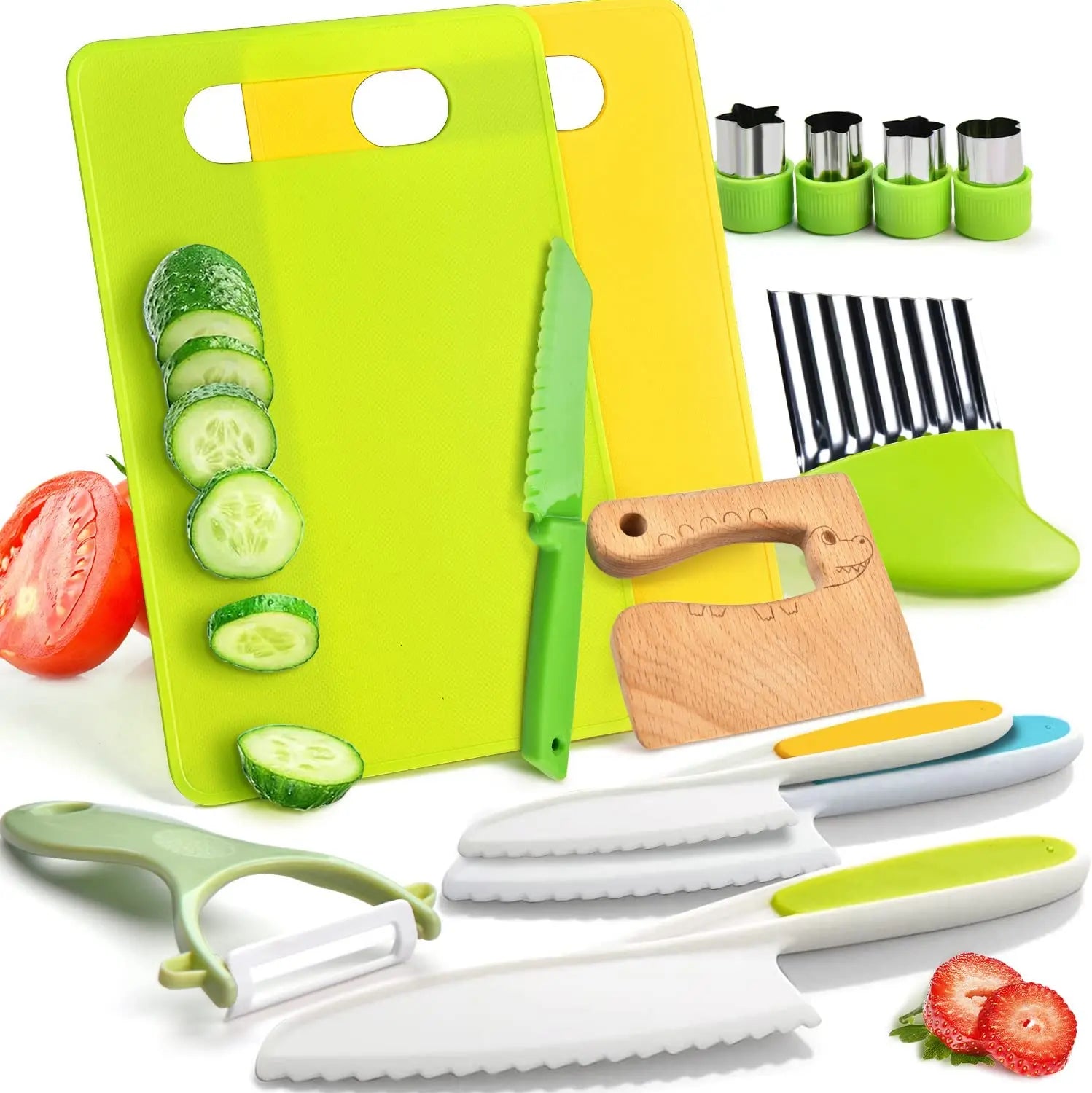 Junior Chef Set™ - Safe cutting - Kitchen set for children