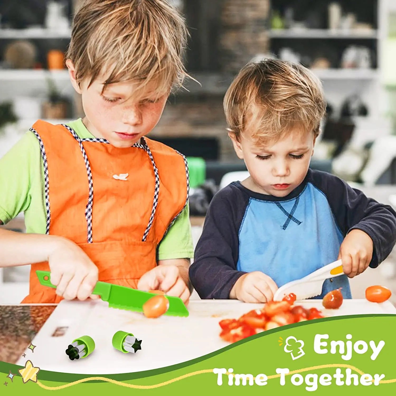 Junior Chef Set™ - Safe cutting - Kitchen set for children