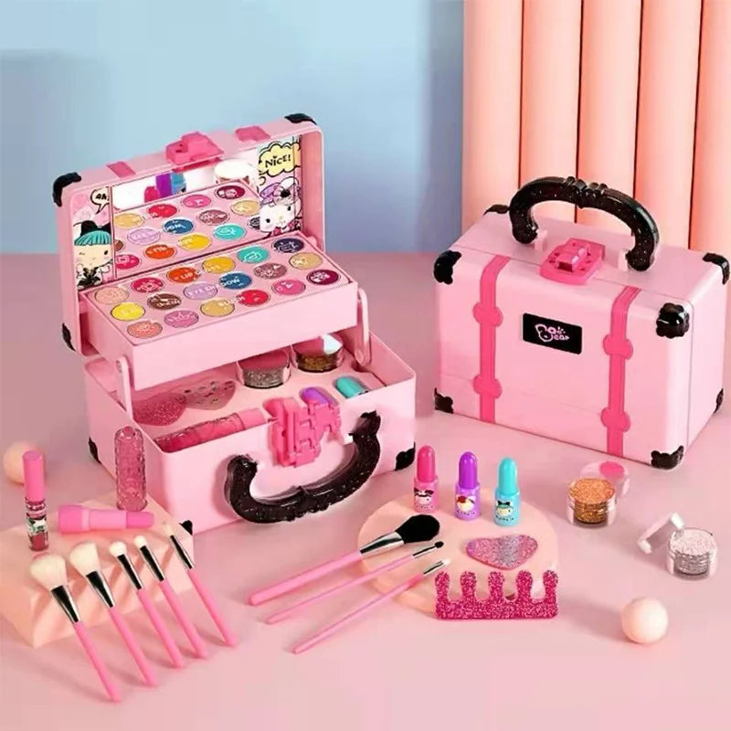 Princess Make-up Set™ - Glamour och roligt - Sminkset för barn