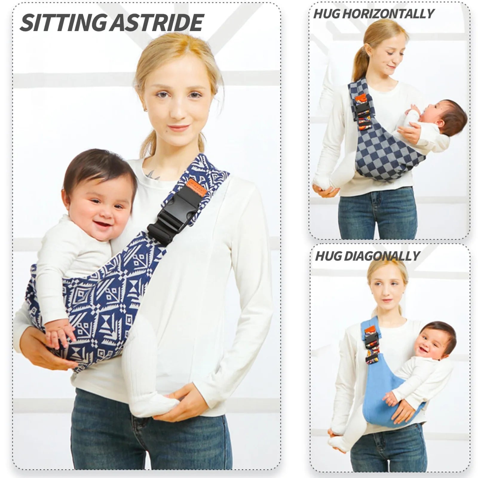 Baby Carry Sling™ - Justerbar bæresele - Hoftebære