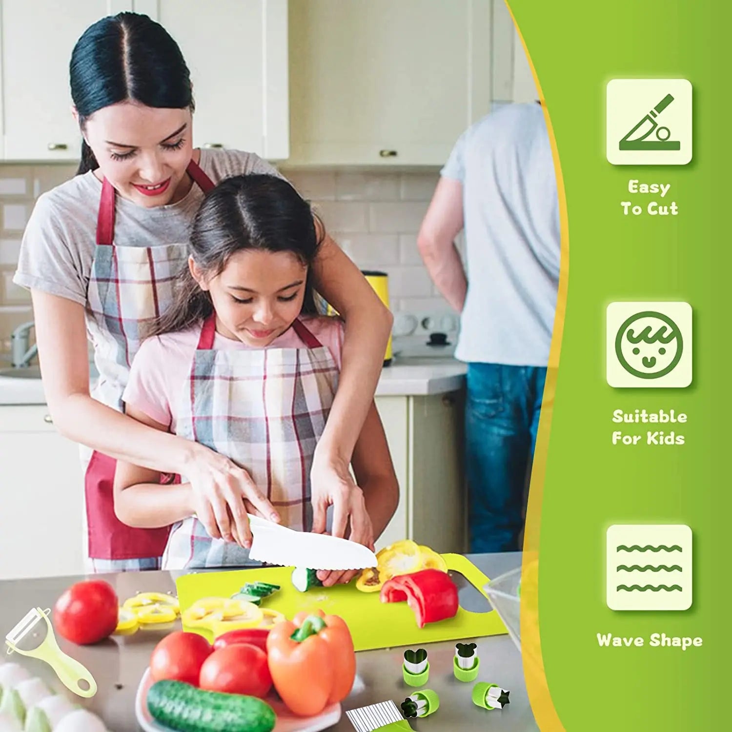 Junior Chef Set™ - Safe cutting - Kitchen set for children