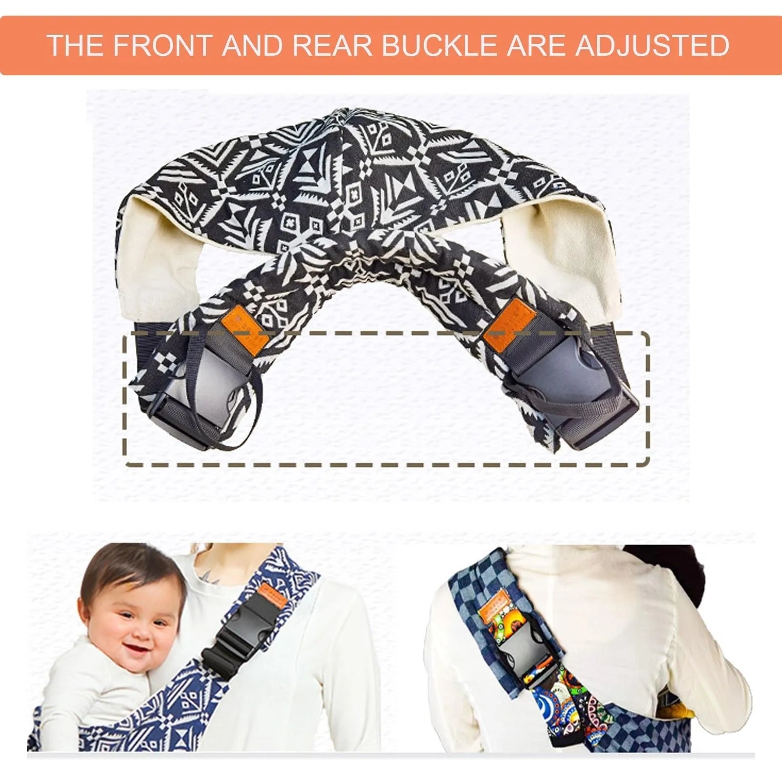 Baby Carry Sling™ - Adjustable baby carrier - Hip carry