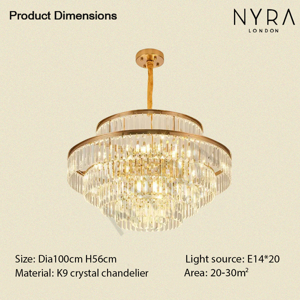 The Crystal Arden Chandelier