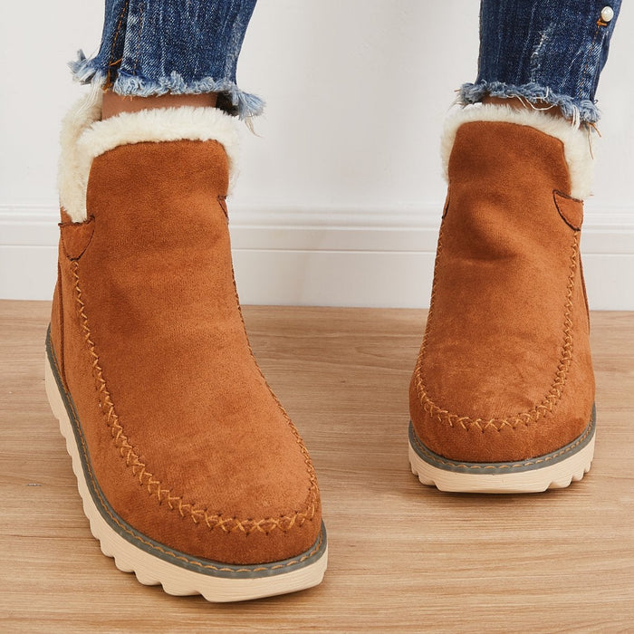 Indi – Gepolsterte Winterstiefel für Damen