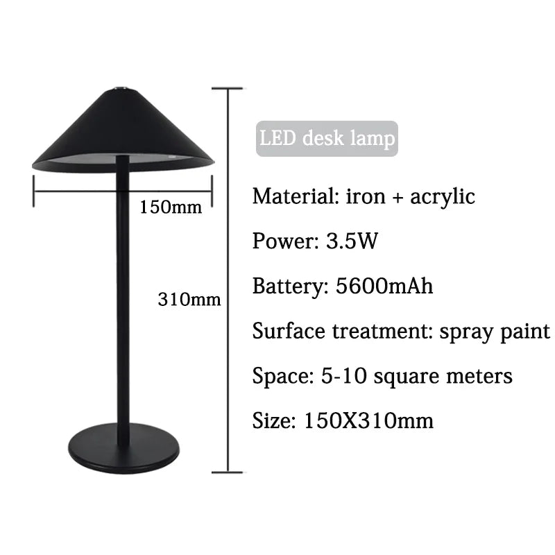 GoLumina - Rechargeable Desk Lamp