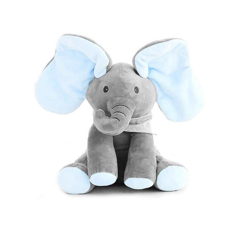 Juguete interactivo para bebé con forma de elefante que canta