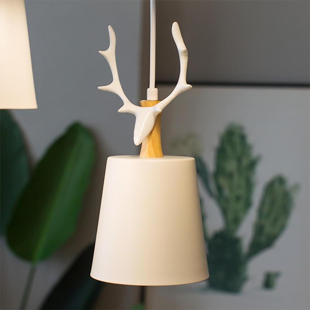 NatureLuxe – Lampada a sospensione a LED con design a corna di cervo