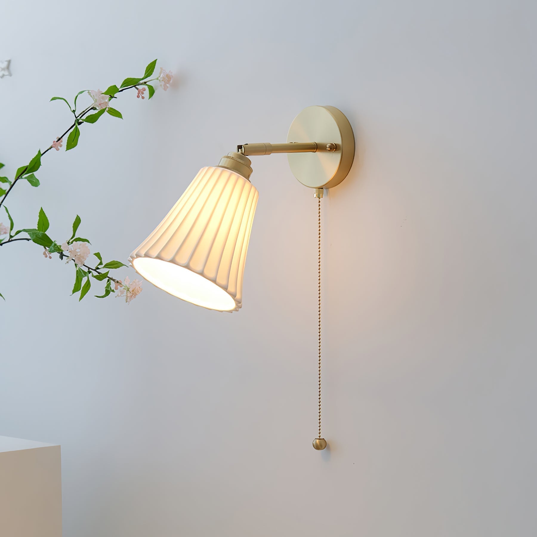 Ivy keramische wandlamp