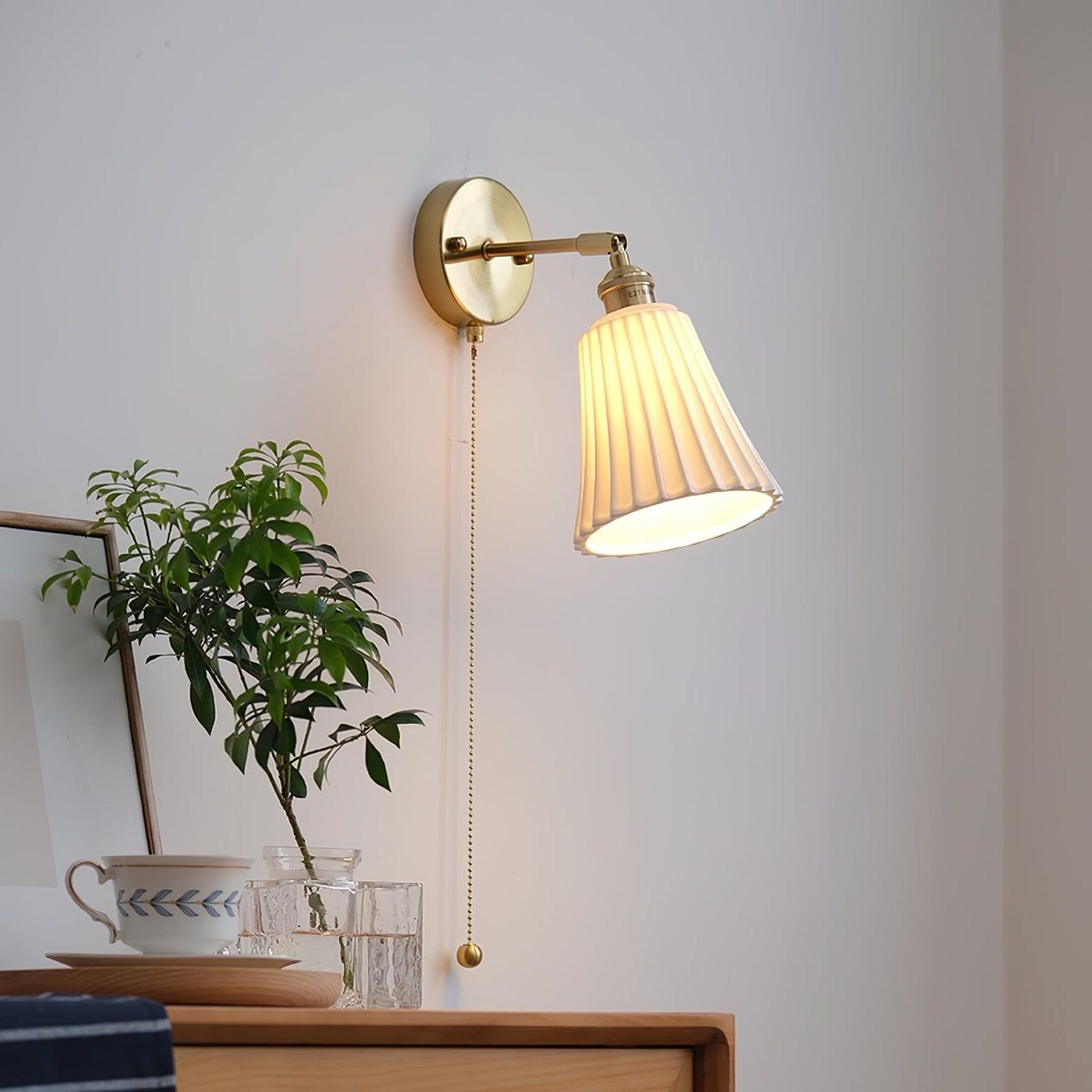 Ivy keramische wandlamp