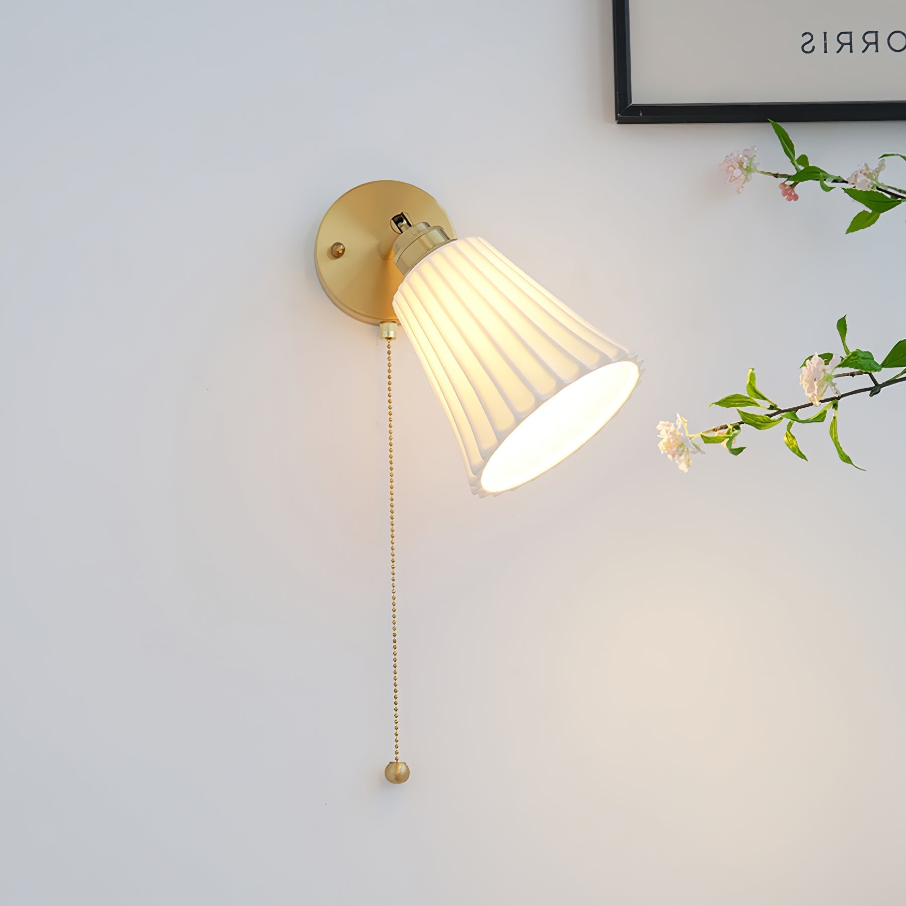 Ivy keramische wandlamp