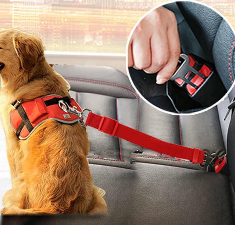 My Furry Friend™ - Ceinture de sécurité universelle pour voiture