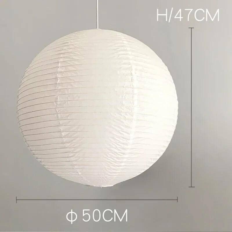 Lampes suspendues en forme de ballon en papier Vrimlo