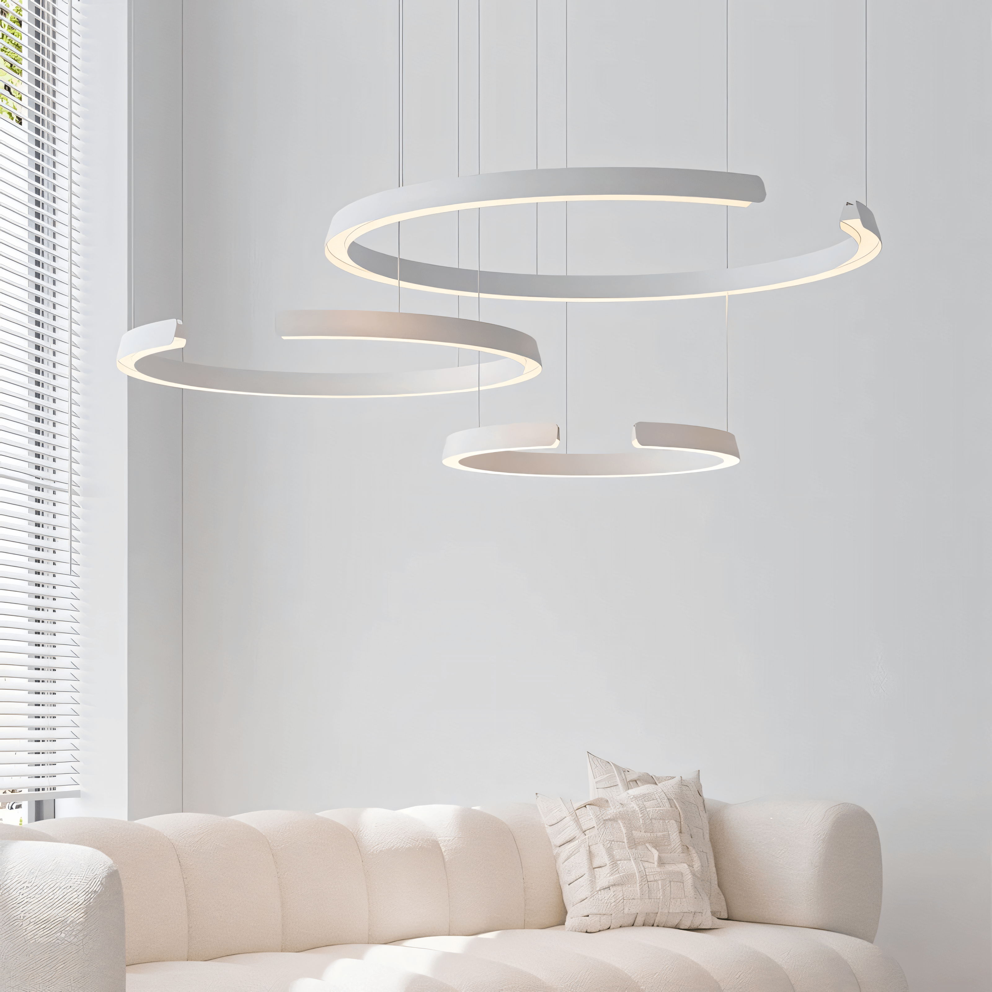 Javil | Geoemtric Ring Chandelier