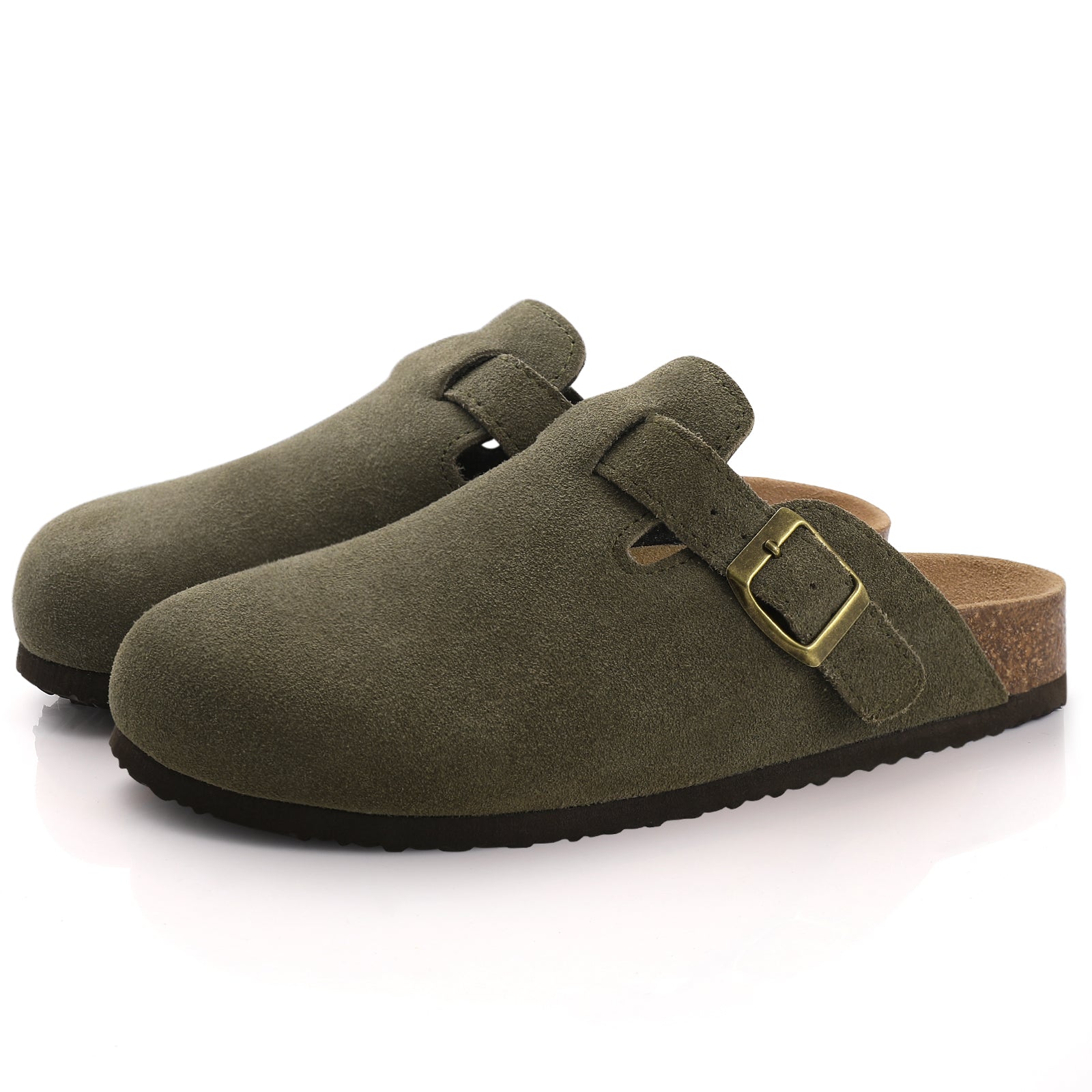 Eudoxia – Premium Unisex Leder Slipper Boston Sandalen: Stil und Qualität in einem