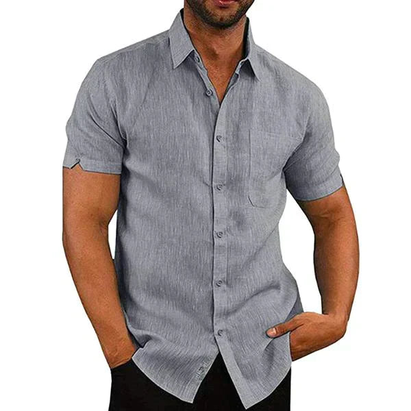 George - Chemise en lin pour homme