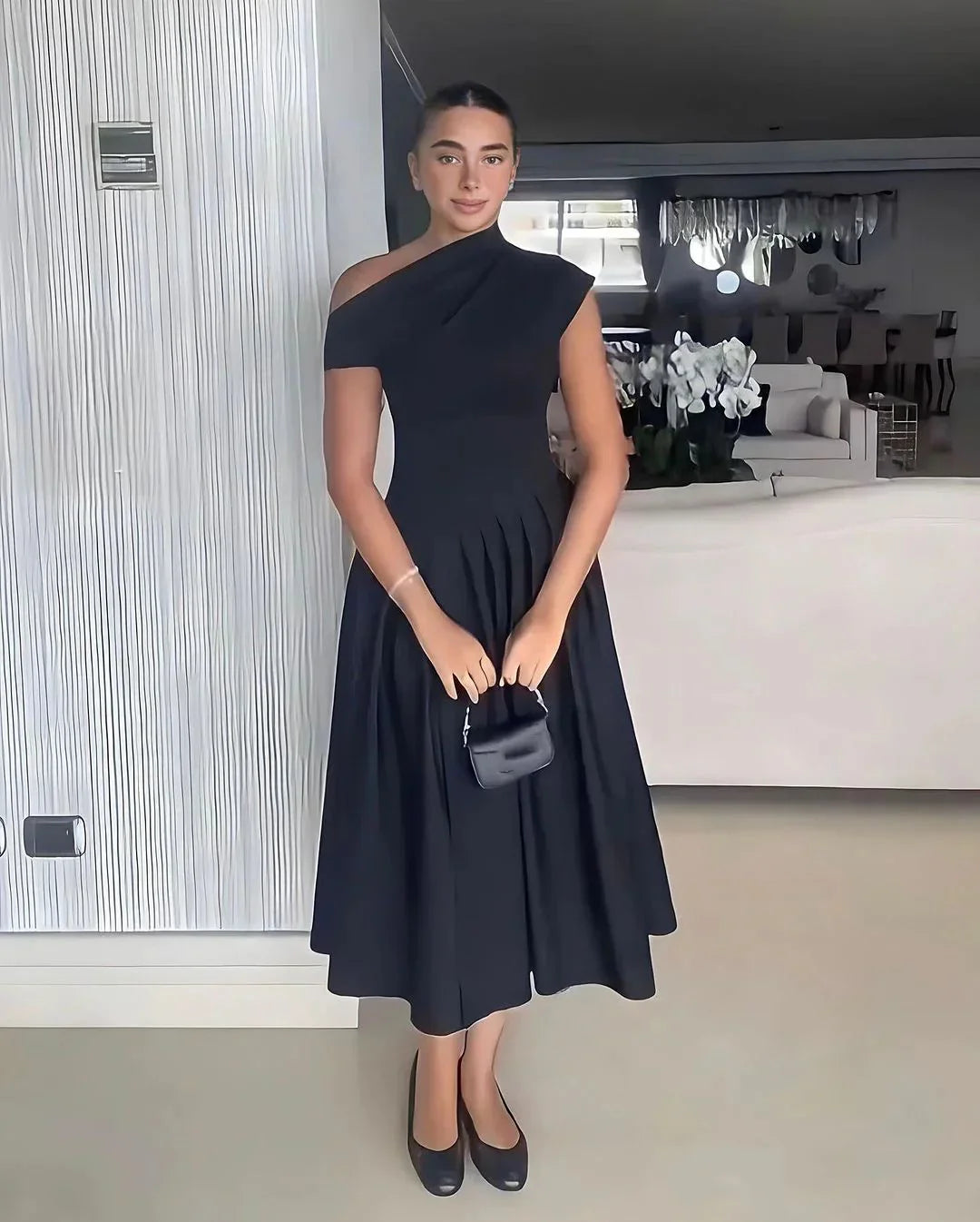 Tara™ - Maxi One Shoulder Klänning