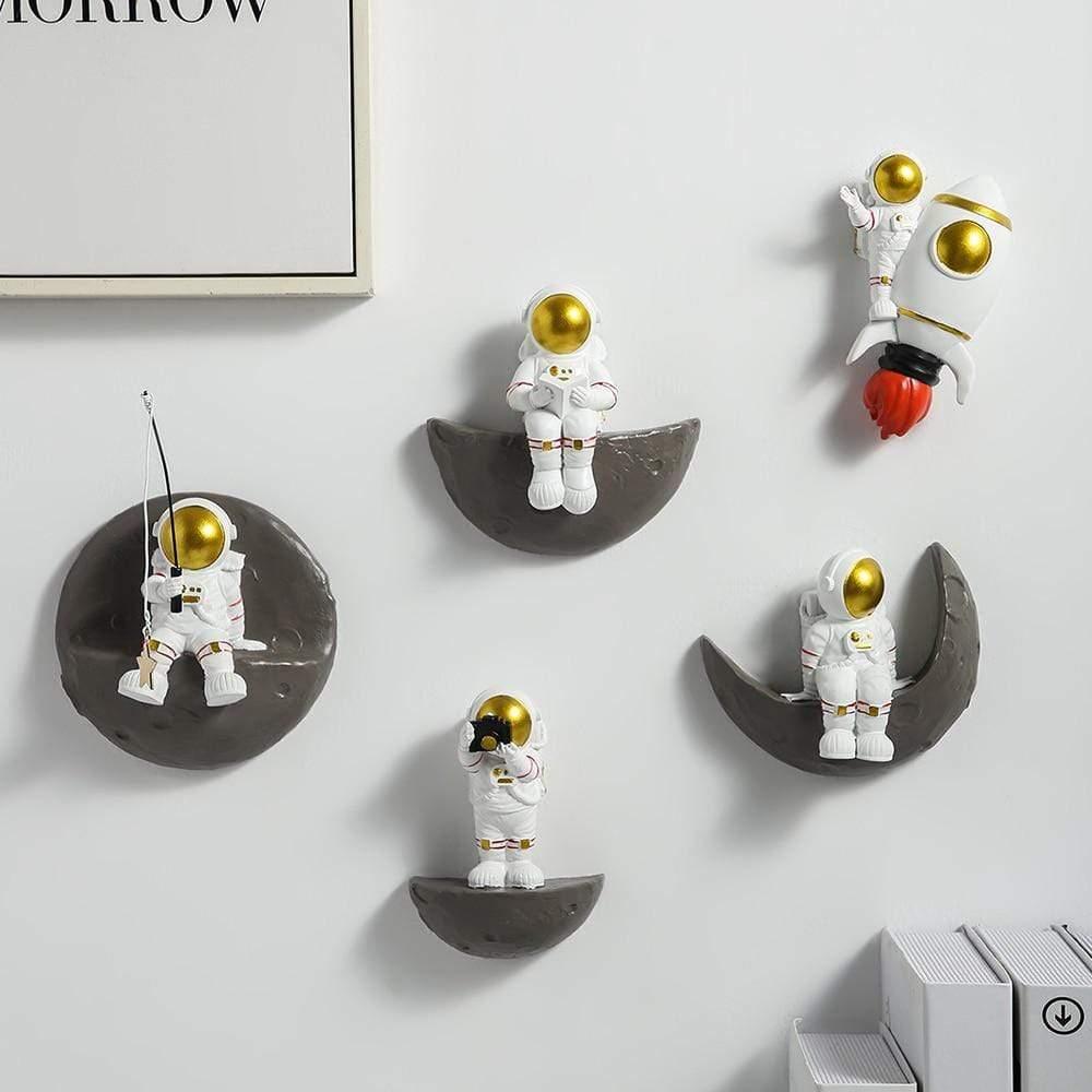 Kalescopia astronaut wanddecoratie