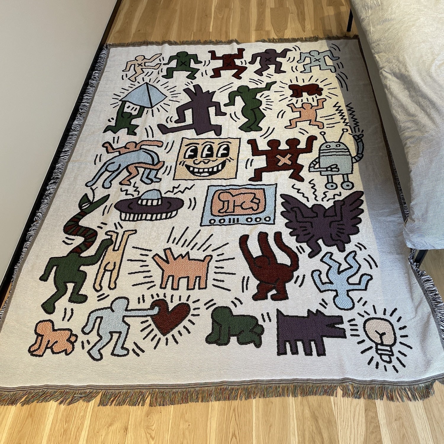 Keith Haring stiksavstæppe