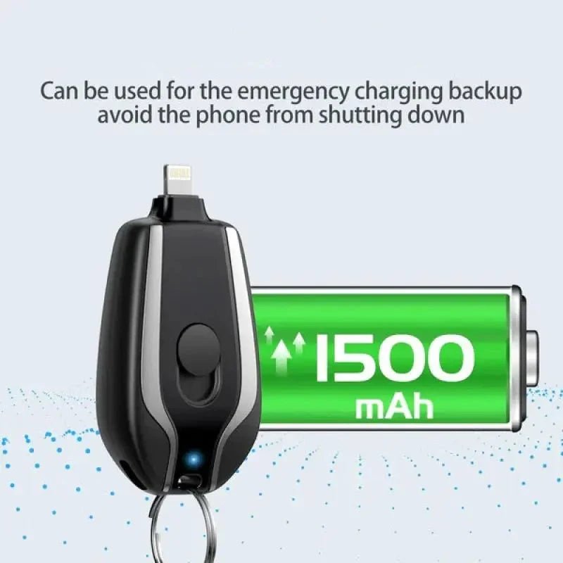 KeyCharge™ | Mini chargeur de téléphone