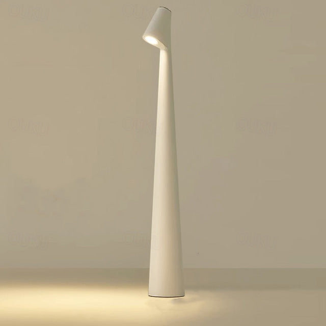 Minimalistisk nordisk design bordslampa | Trådlös | LED | Läslampa | Middagslampa