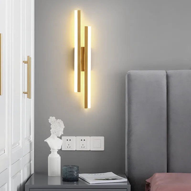 Applique murale LED moderne – Ligne épurée, design minimaliste