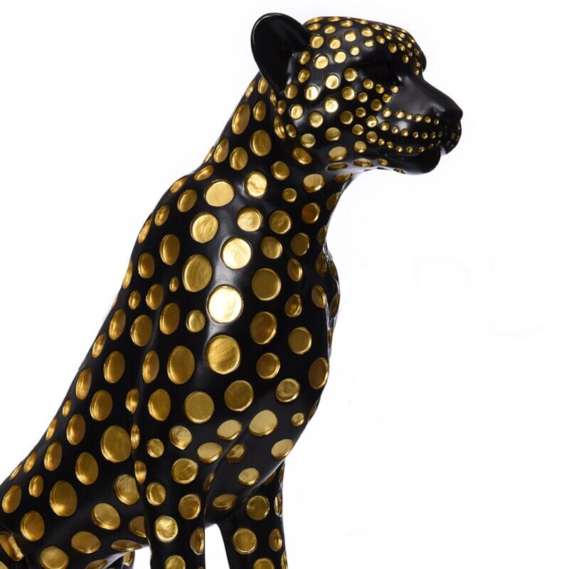 Leopardenstatue