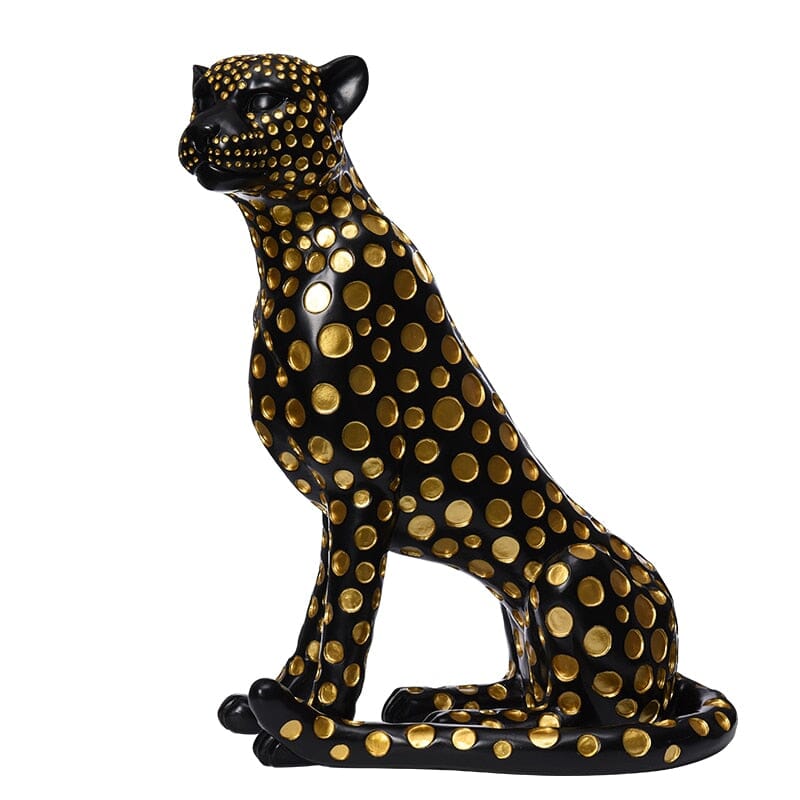 Leopardenstatue