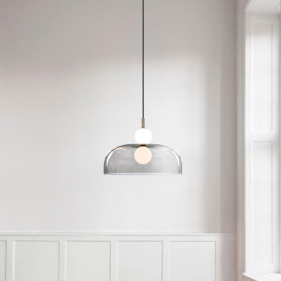 Lampada da soffitto in vetro Dawson