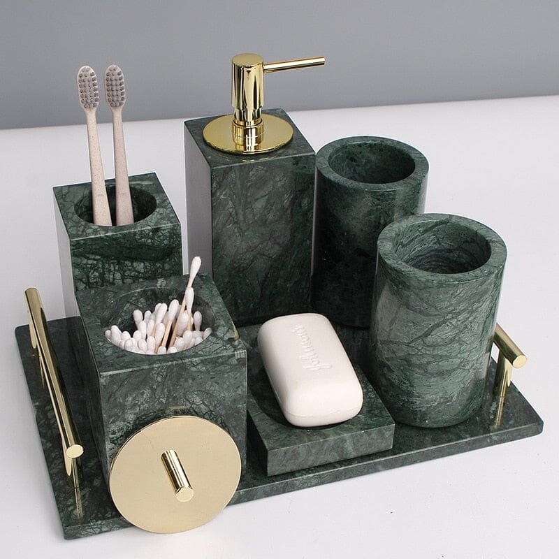 Louis Marble Bathroom Accessories