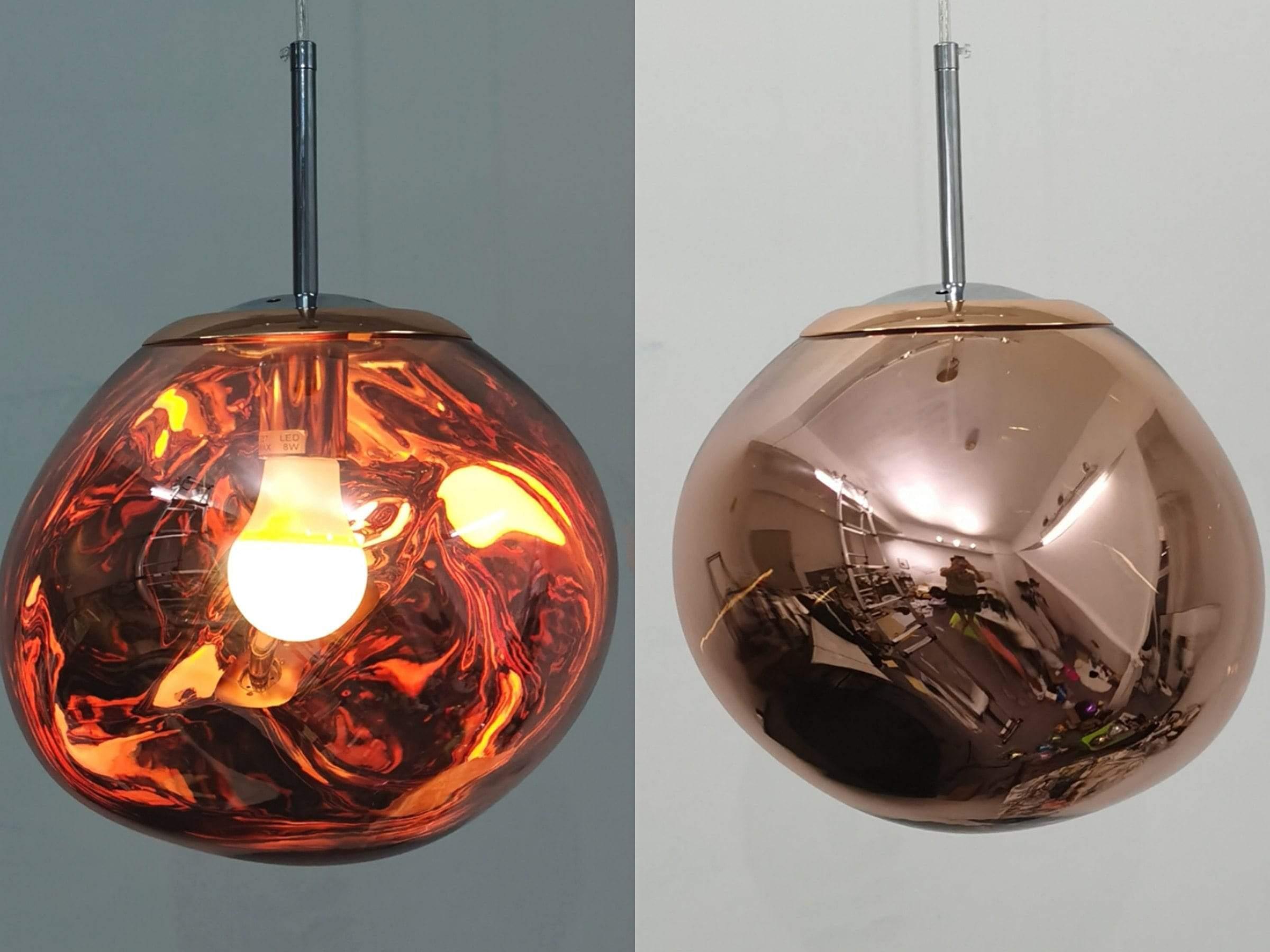 Lampada di illuminazione a forma di palla di lava sospesa Lust