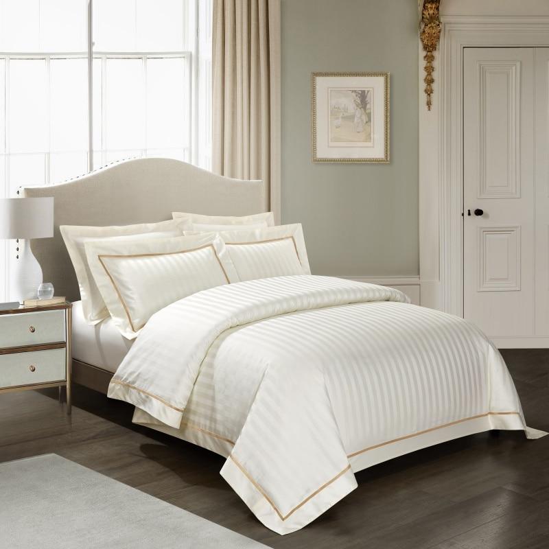 Luxueux ensemble de housse de couette 1 200 fils (coton égyptien)