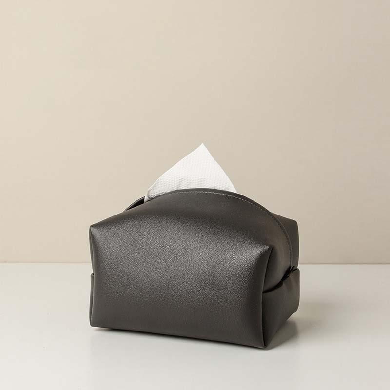 Elite Colored Leather Tissue Box