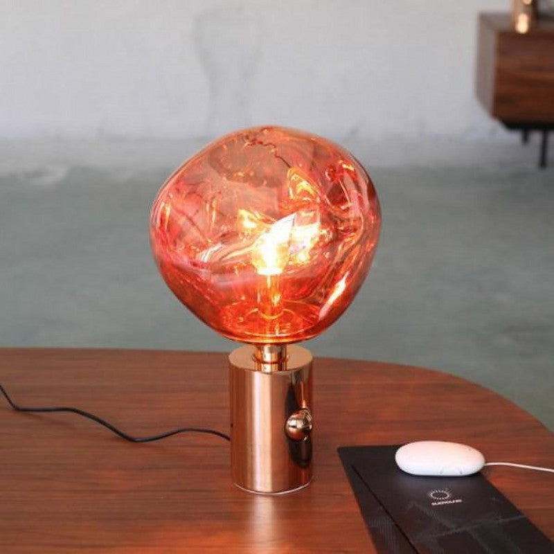 Lampe de table fondre