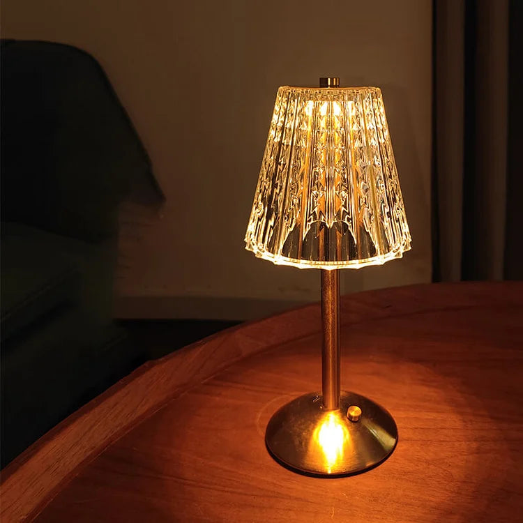 CrystalBeam – Lampe de table sans fil