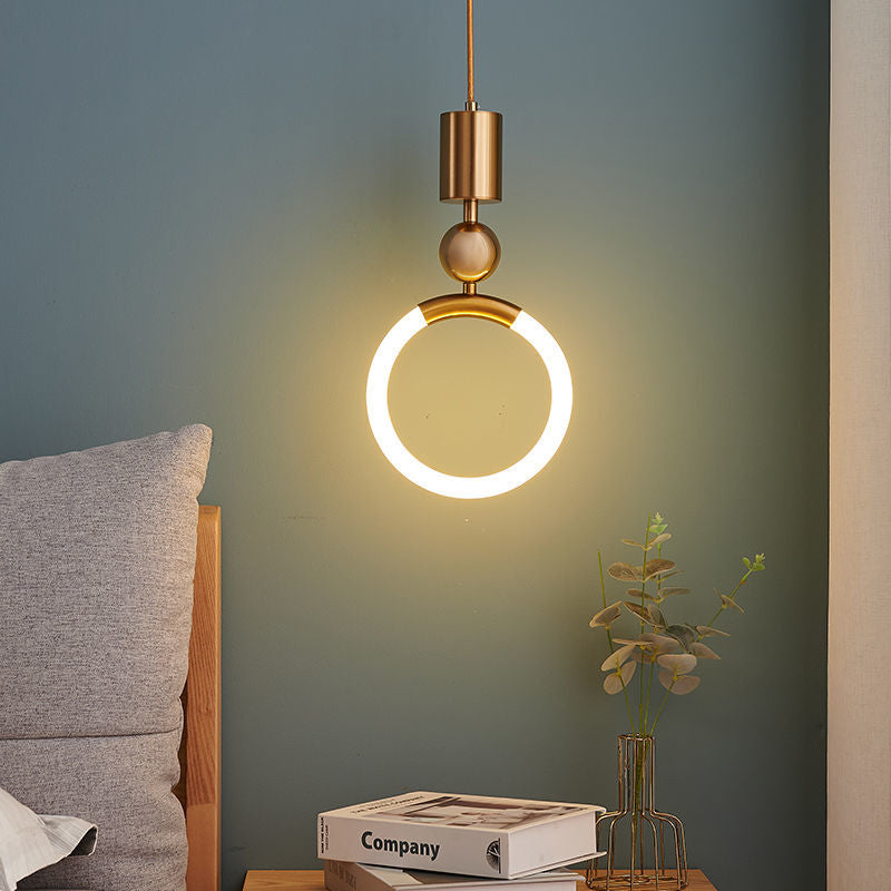 Élégante – Lampe à suspension nordique au design simple