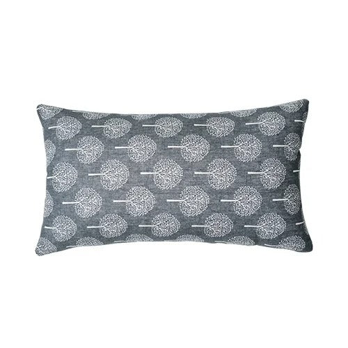 Linen Cushion Cover with Textile Print – For Living Room & Bedroom