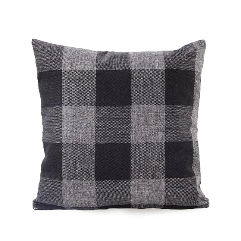 Housse de coussin Buffalo Plaid – Ambiance automnale parfaite pour votre maison