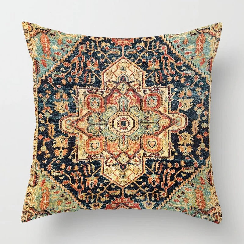 Housse de coussin à motif ethnique marocain – Décoration d'intérieur exquise pour chaque pièce