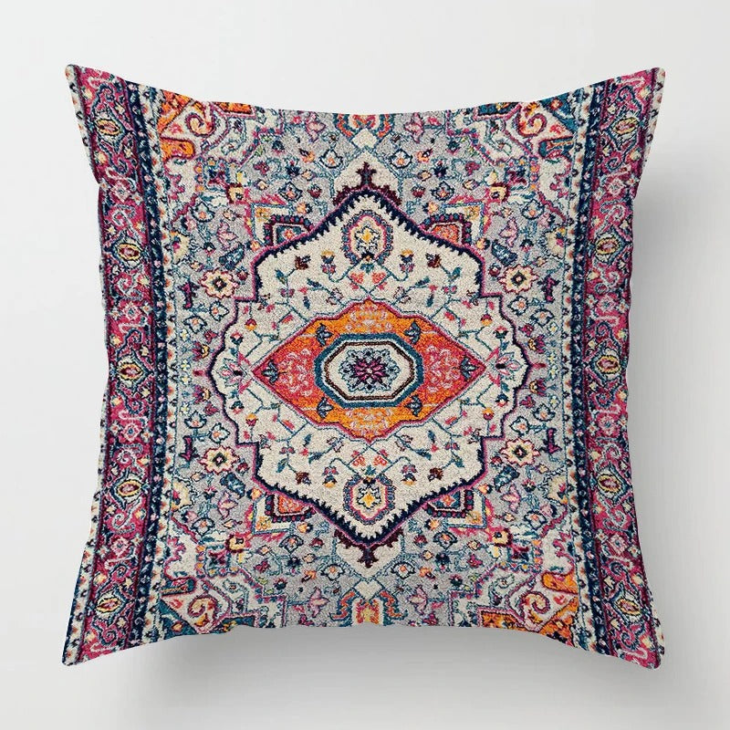 Housse de coussin à motif ethnique marocain – Décoration d'intérieur exquise pour chaque pièce