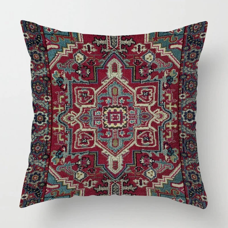 Housse de coussin à motif ethnique marocain – Décoration d'intérieur exquise pour chaque pièce